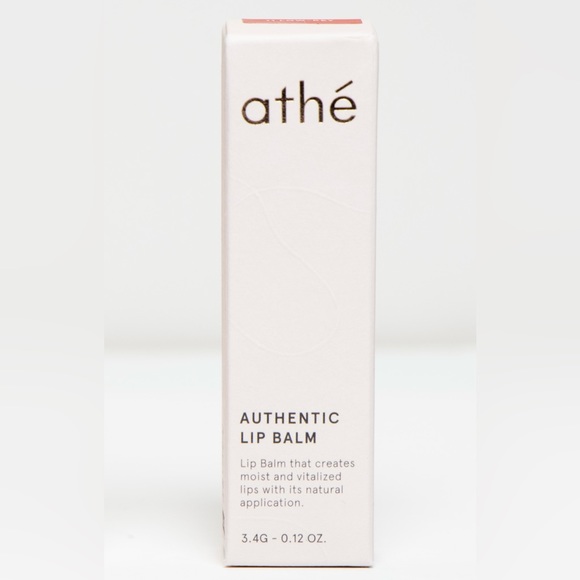 ATHÉ Authentic Lip Balm 11 LOW-KEY, Vegan Vital Glow Moisturizing Lip Balm - Picture 7 of 8